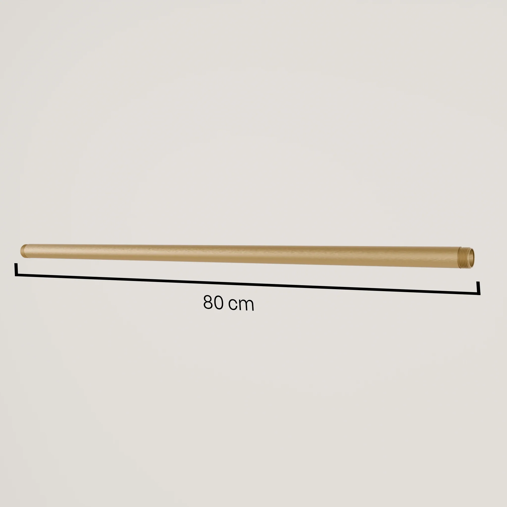 3/4" waterleiding – gepoedercoat | malleable gietijzer | goud - Image 11