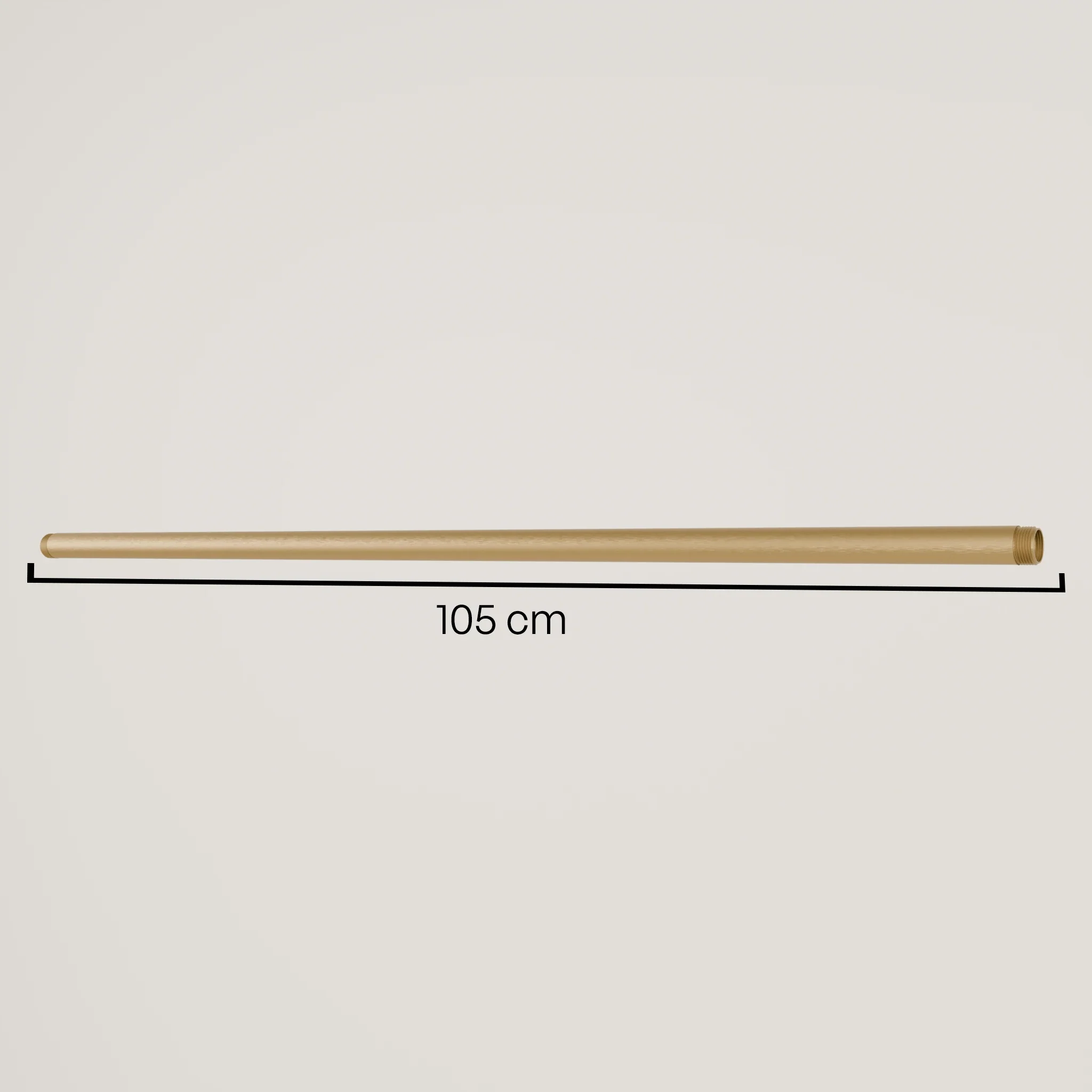 3/4" waterleiding – gepoedercoat | malleable gietijzer | goud - Image 13