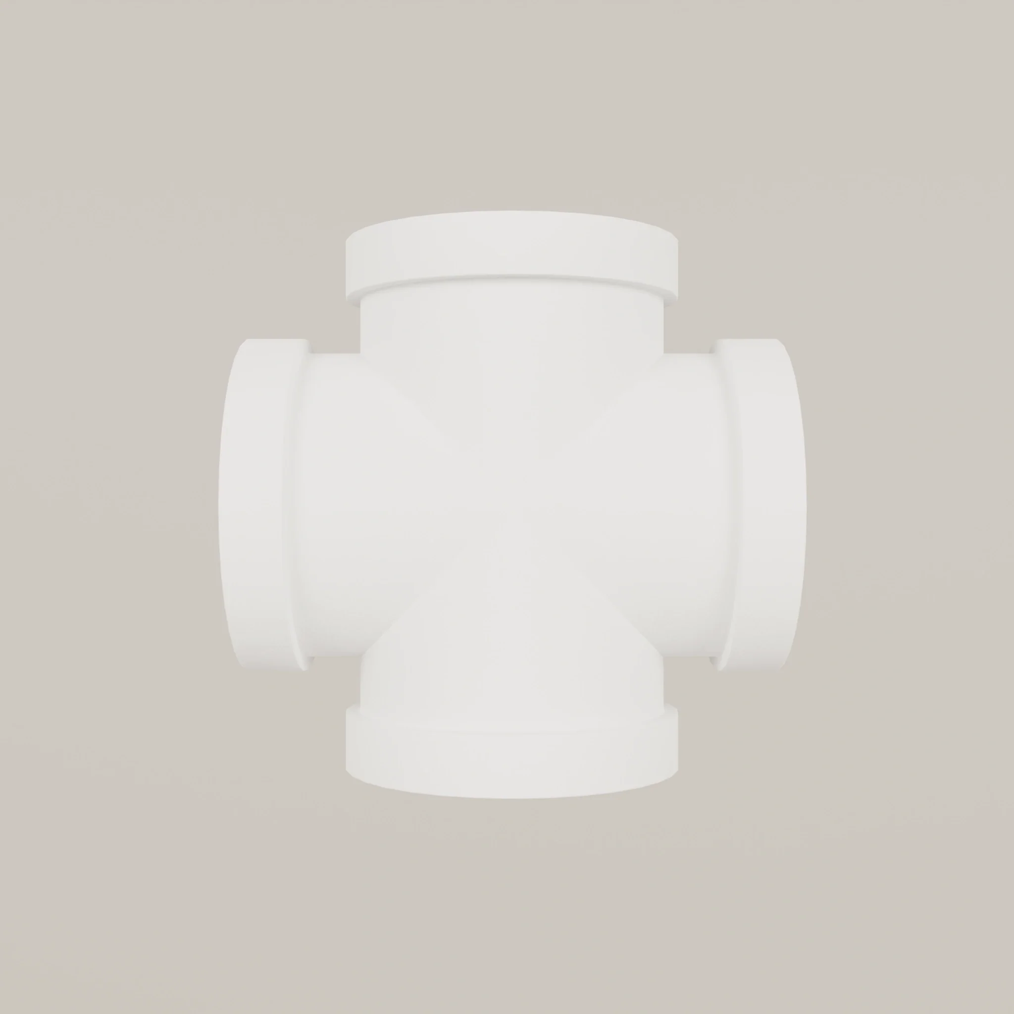 4-voudige connector – Wit