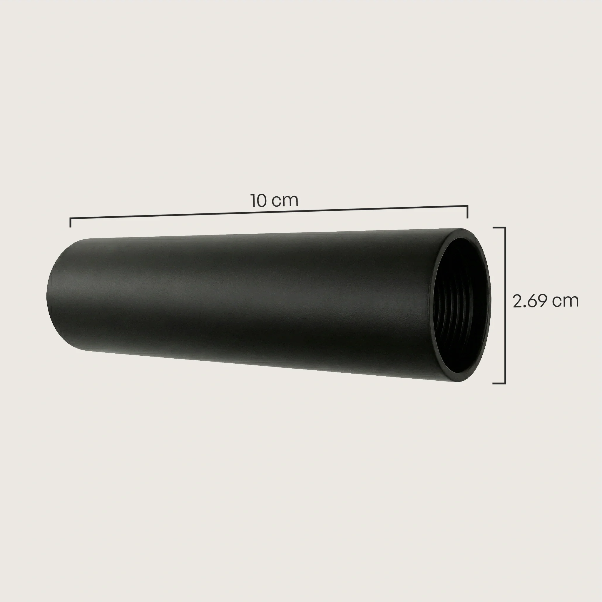 Fitting N-connector – Rechte schroefverbinding | Zwart - Image 2