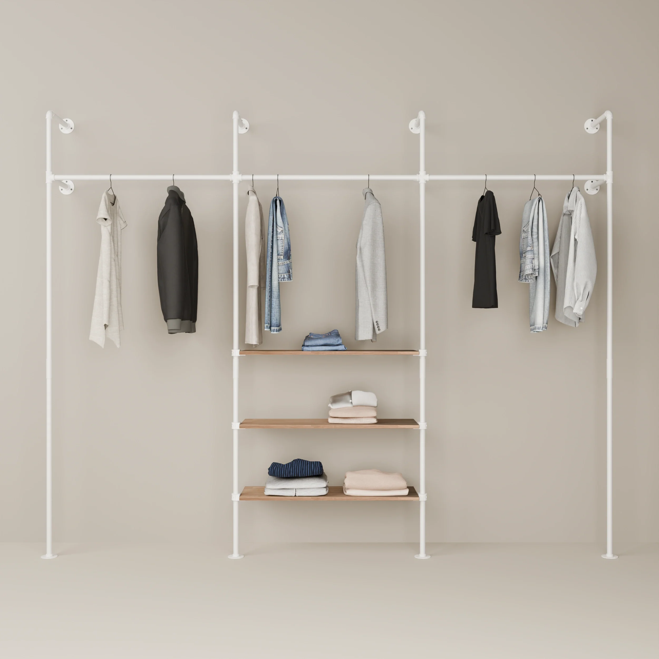 KIM 3 OAK – 3 planken | wit