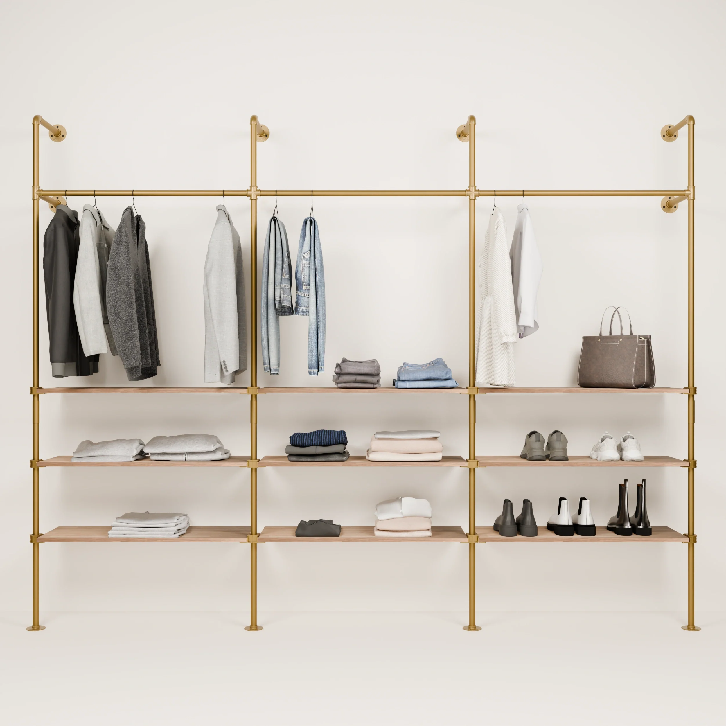 KIM 3 OAK – 9 planken | goud