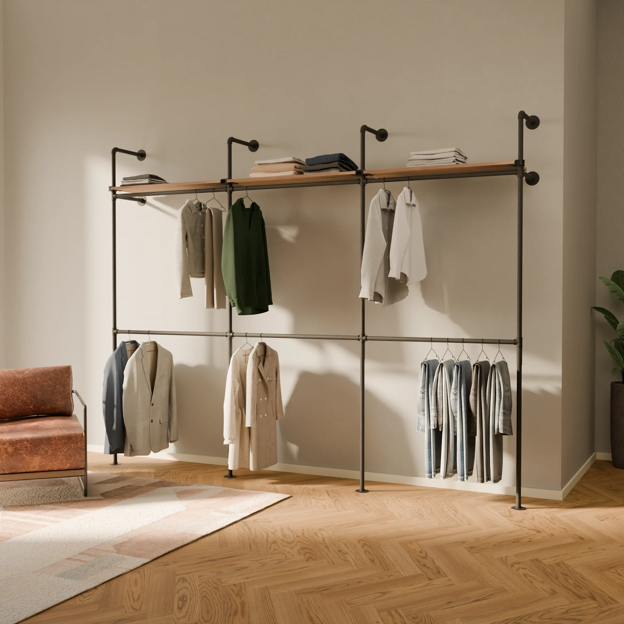 KIM DOUBLE 3 OAK – 3 planken bovenaan - Image 2