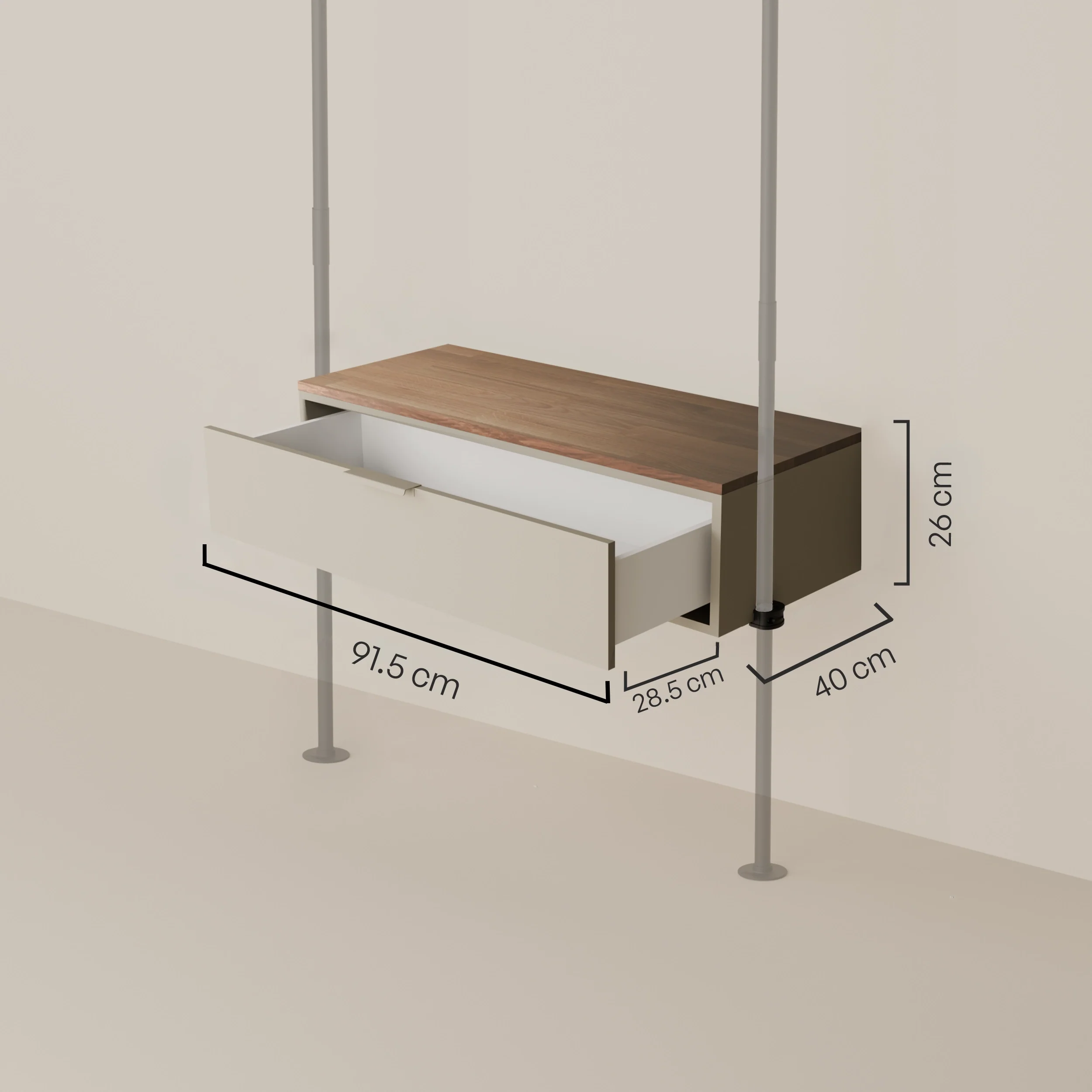 LIV 1 – Ladekast | 1 lade om in te hangen - Image 18