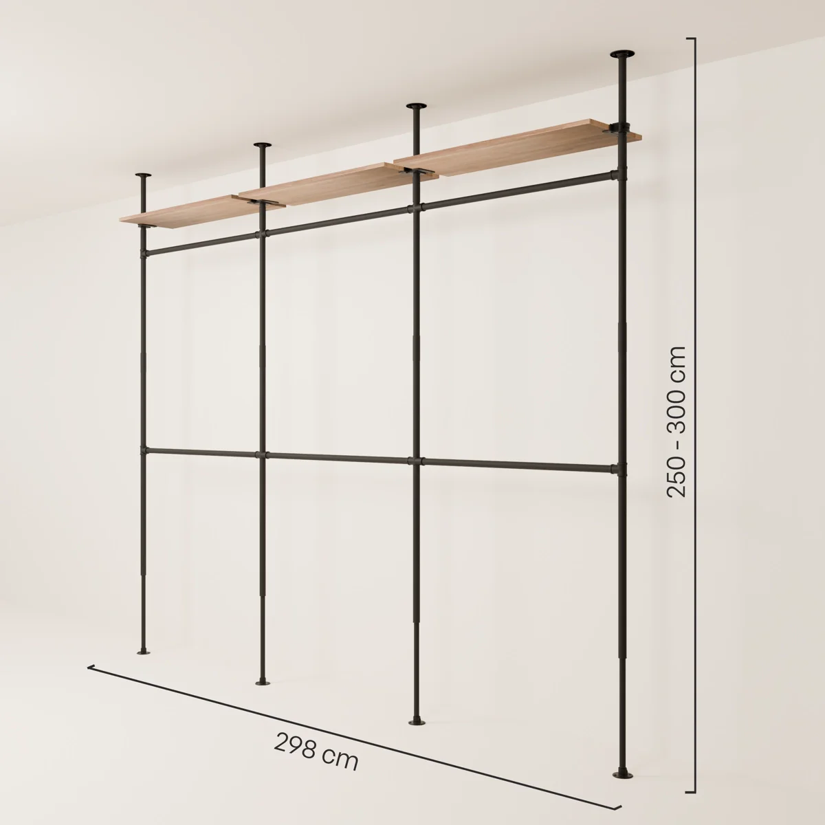 LOFT 3 OAK – 3 planken bovenaan - Image 4