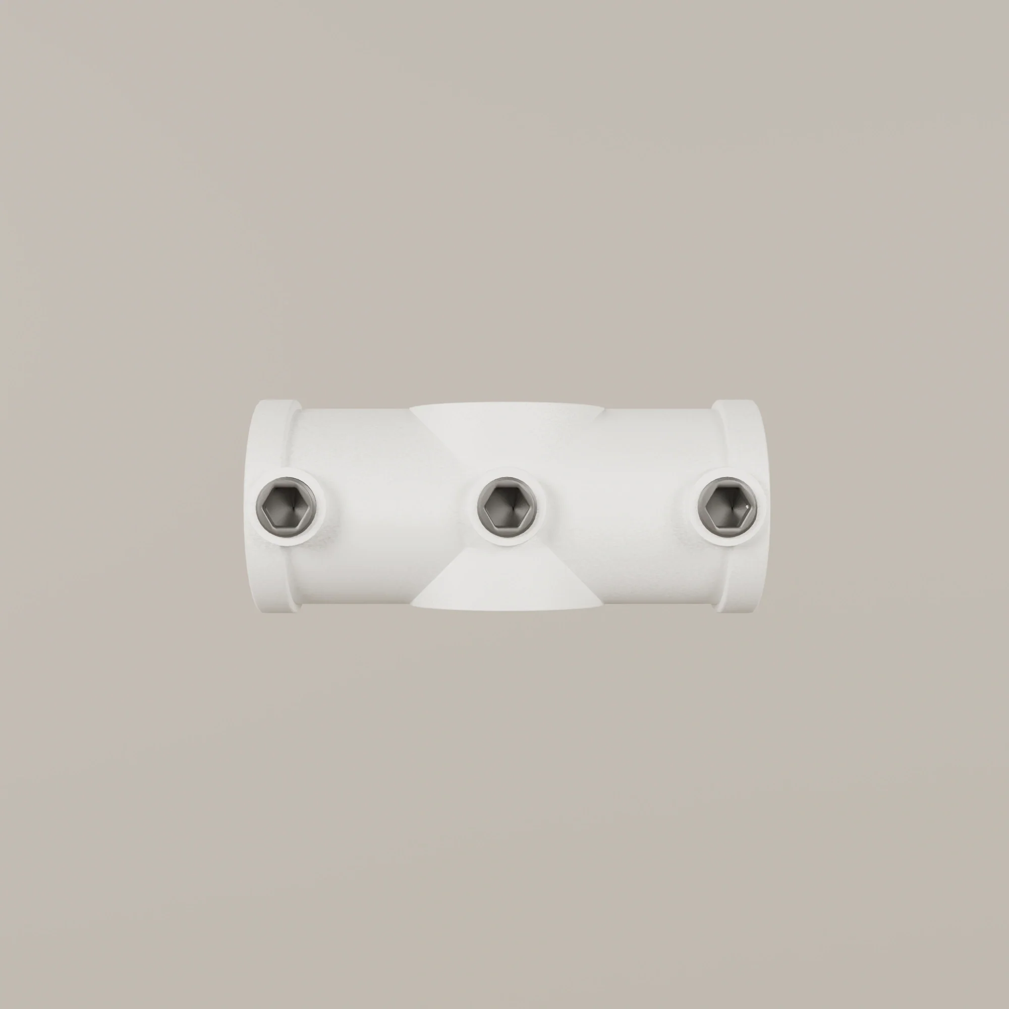 Pijpklem 3/4" – Wit