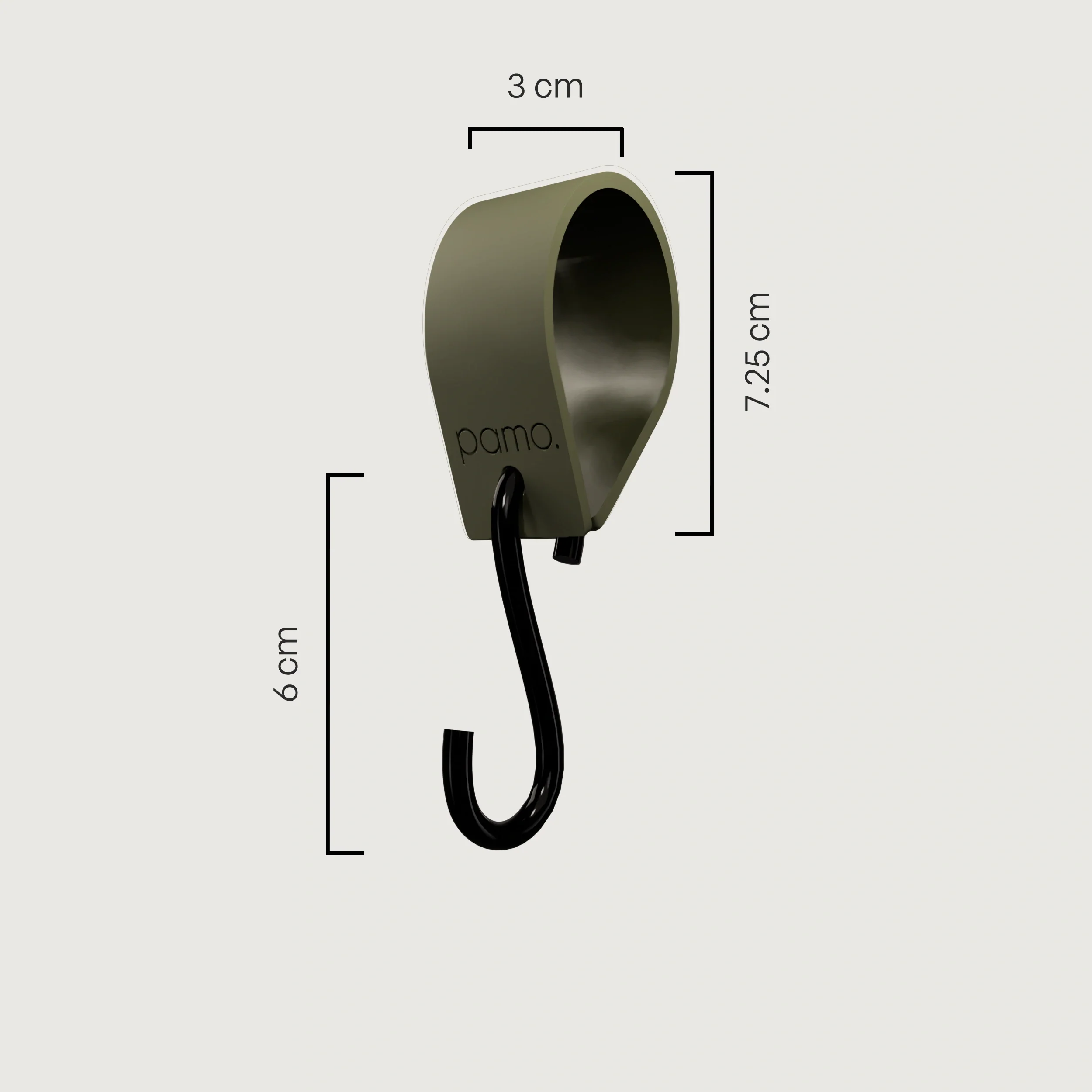 S-haken – Set van 4 | met rubberen lus - Image 12