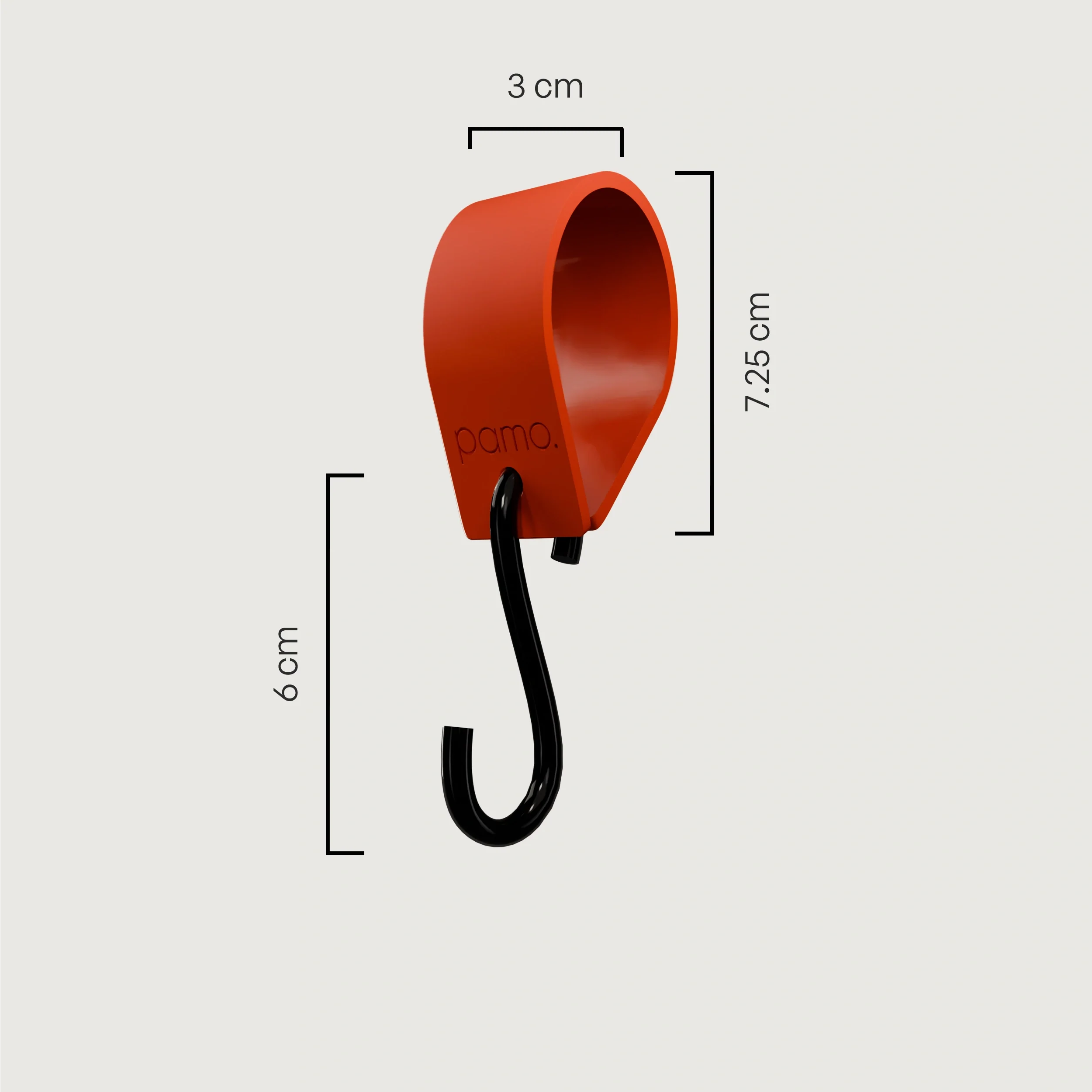 S-haken – Set van 4 | met rubberen lus - Image 15