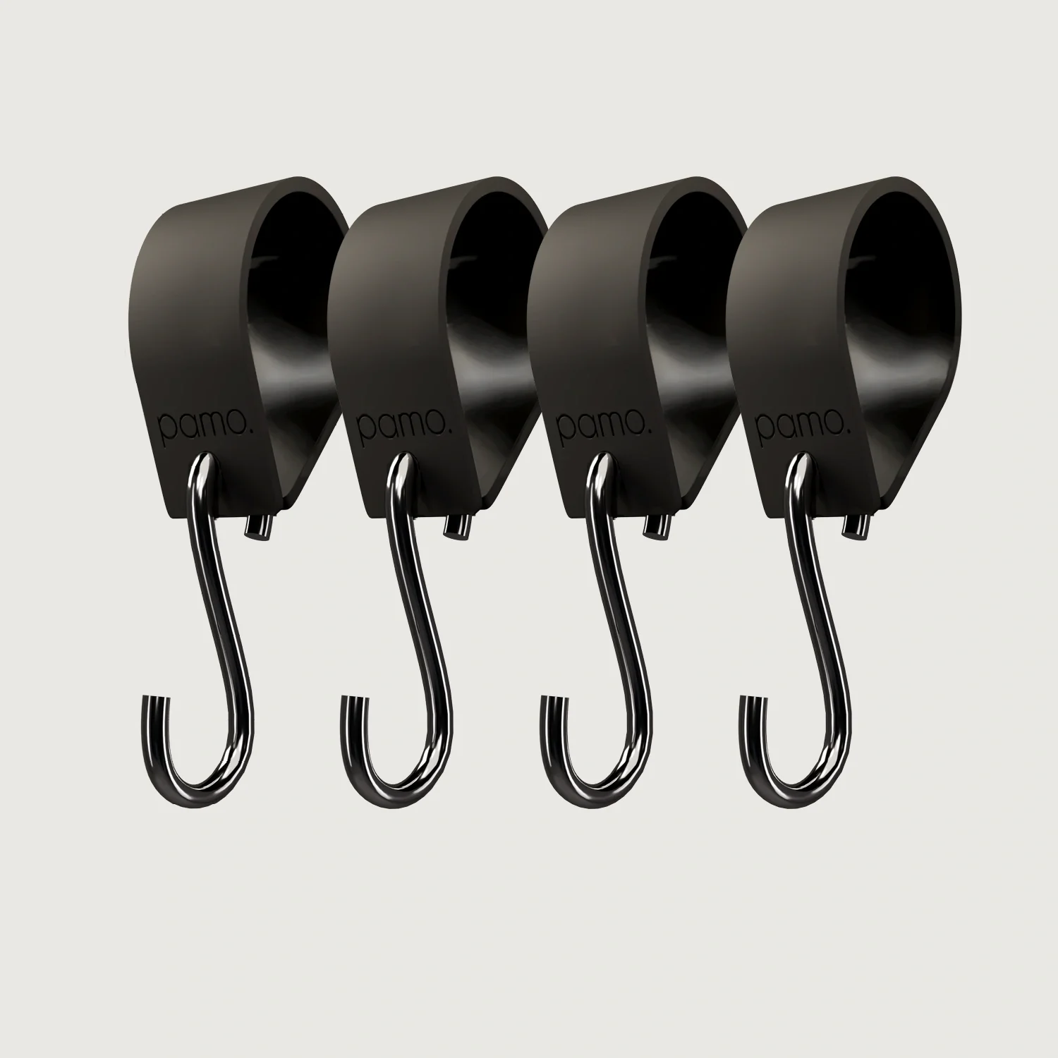 S-haken – Set van 4 | met rubberen lus - Image 17