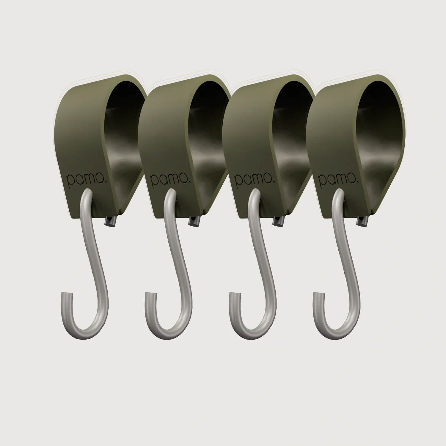 S-haken – Set van 4 | met rubberen lus - Image 20