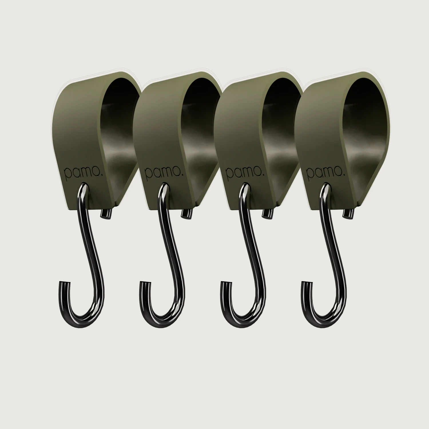 S-haken – Set van 4 | met rubberen lus - Image 21