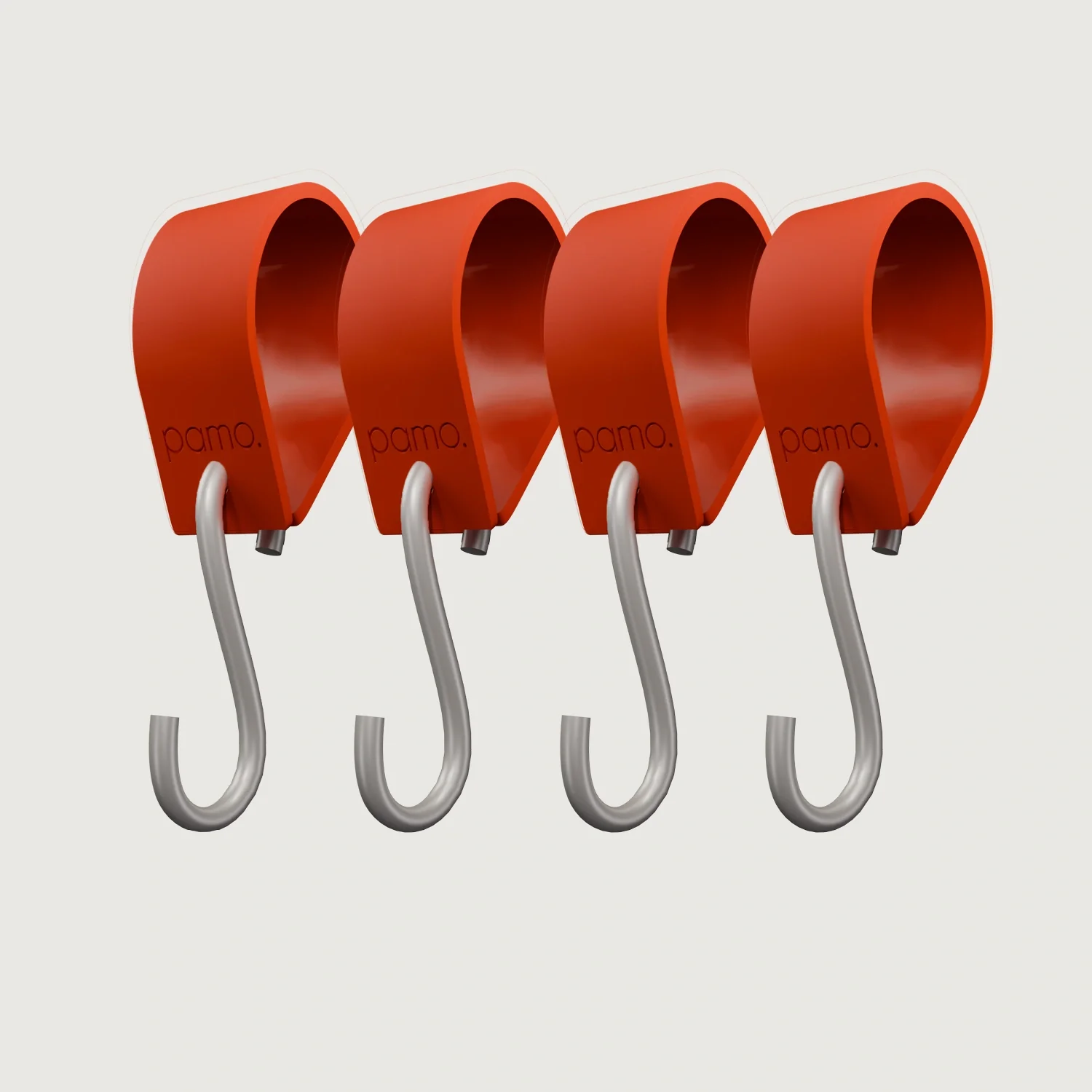 S-haken – Set van 4 | met rubberen lus - Image 22