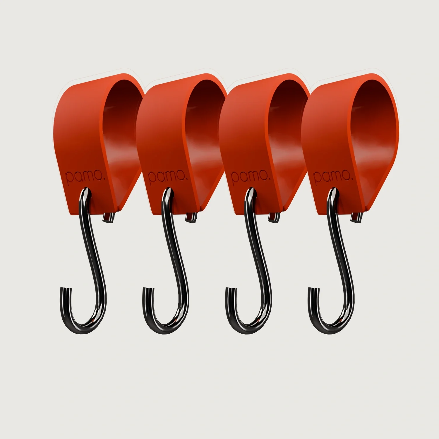 S-haken – Set van 4 | met rubberen lus - Image 23