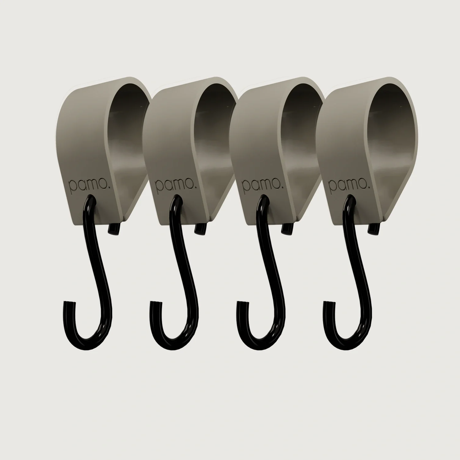 S-haken – Set van 4 | met rubberen lus - Image 7