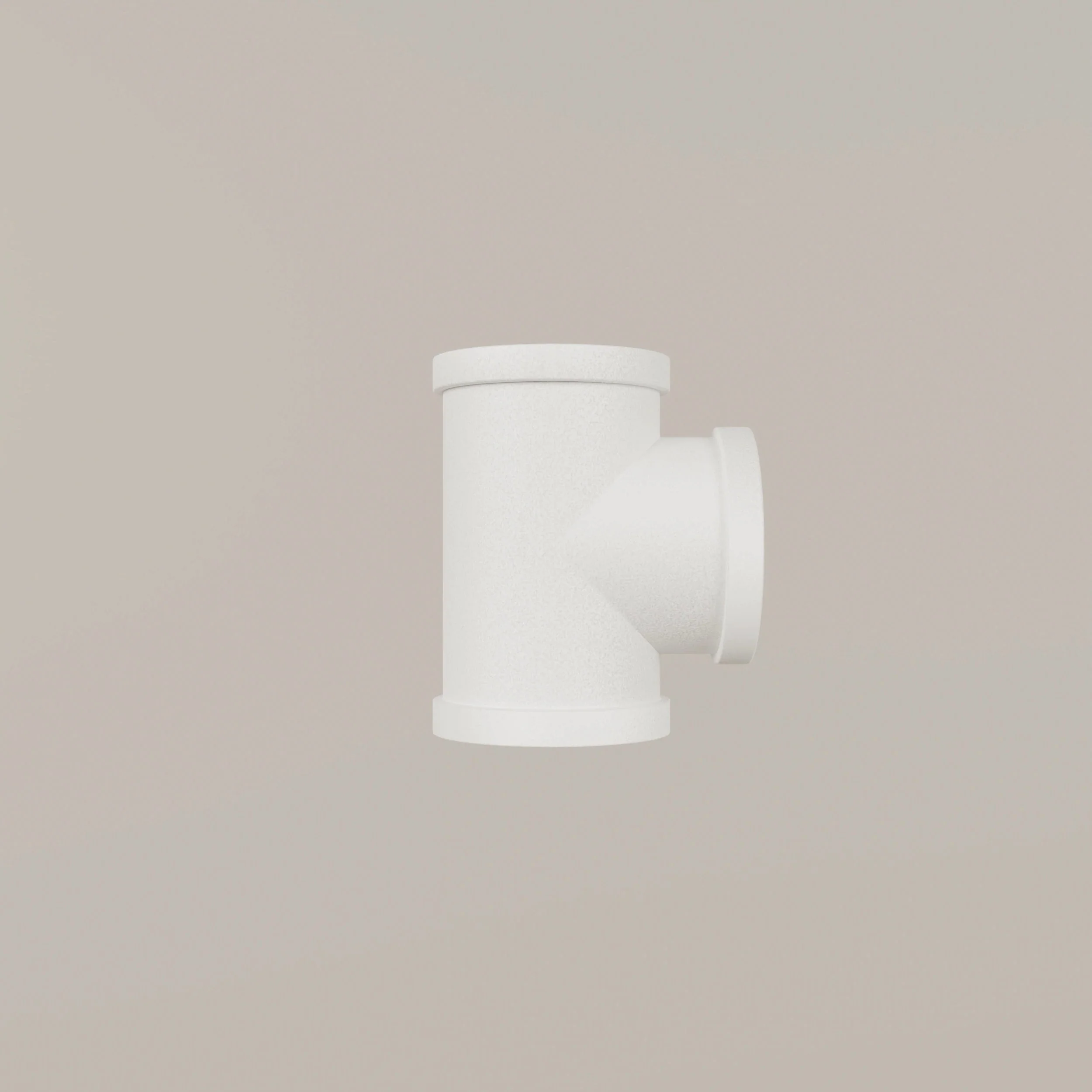 T-stuk connector – Wit