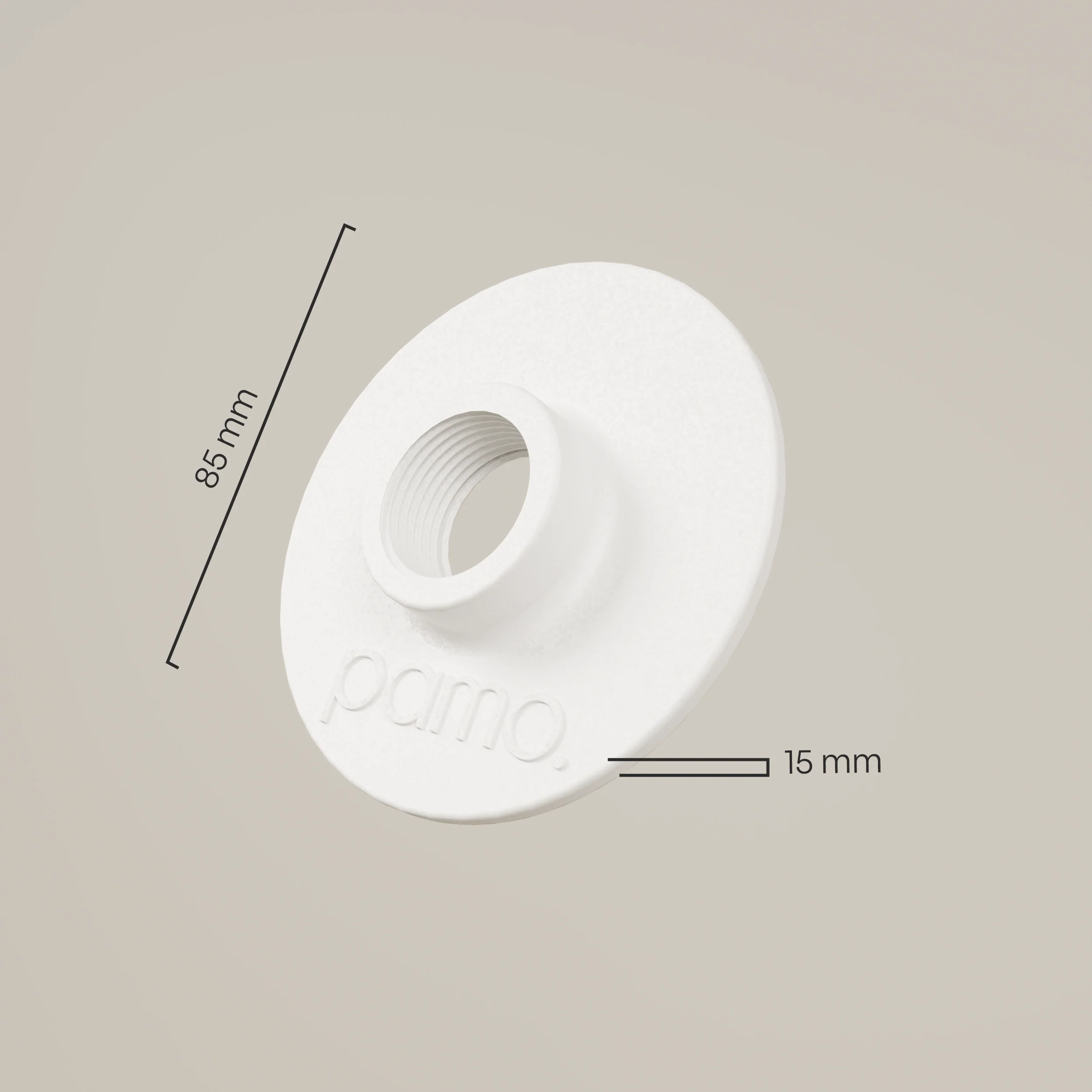 Plaat 3/4” – Zonder schroefgaten | Wit - Image 2